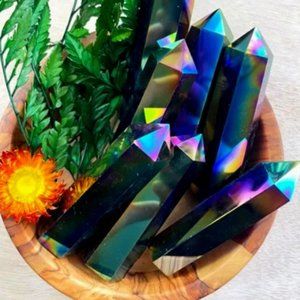 🌈 Rainbow Aura Quartz